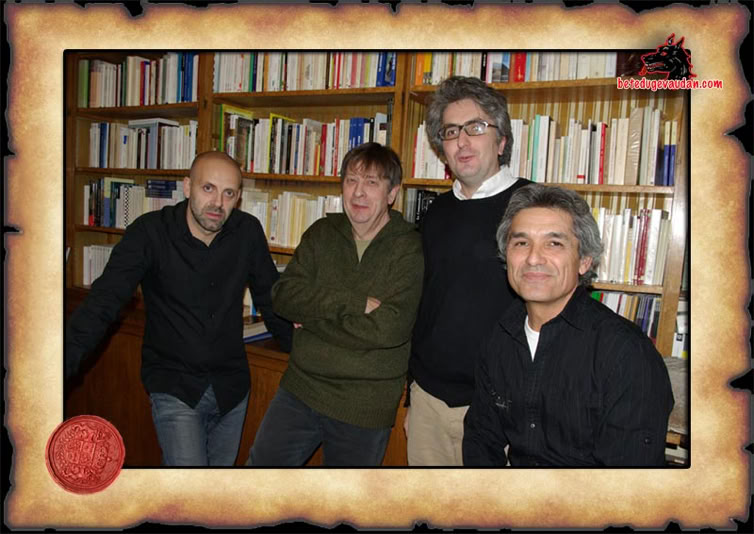 Photo d'auteurs de livre sur la Bête du Gévaudan
